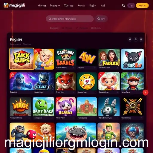 Exploring the 'Home Page' Game Category on MagicJili